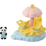 Calico Critters Baby Star Carousel, Dollhouse Playset with Collectible Doll F...