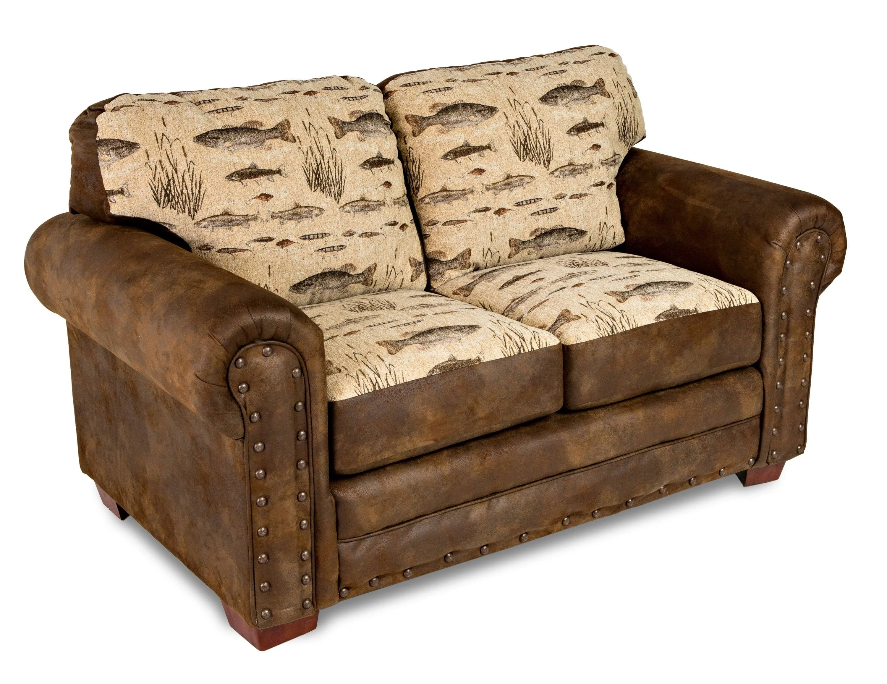 Rustic Angler Loveseat