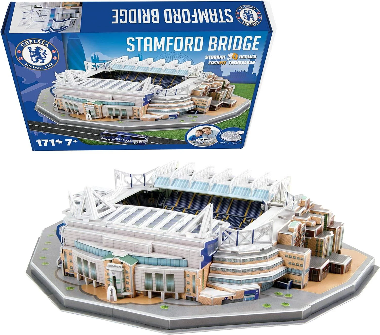 Chelsea 'Stamford Bridge' Stadium 3D Puzzle