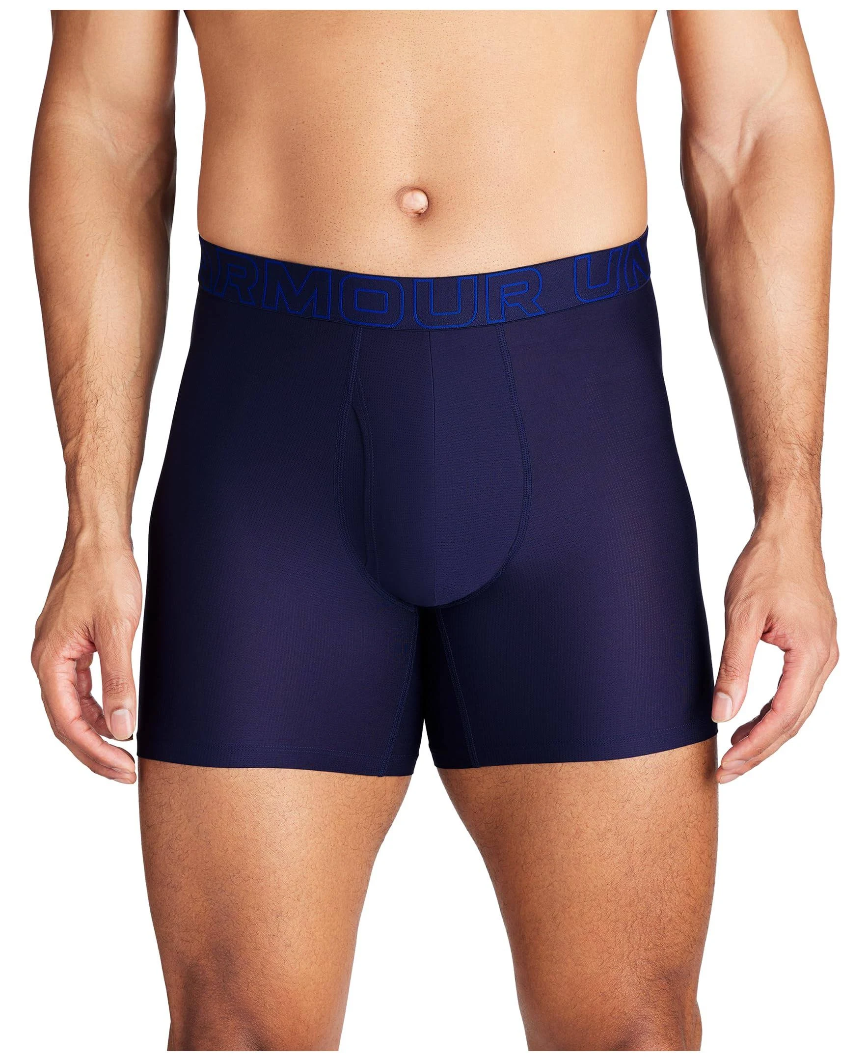 Under Armour Men's Performance Tech Mesh 6” Boxer Briefs – 3 Pack