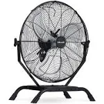 NewAir.com 18" Outdoor Rated High Velocity Wall Mounted Fan with 3 Fan Speeds and 