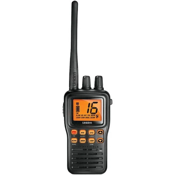 Uniden MHS75 Handheld Marine Radio boating, communications