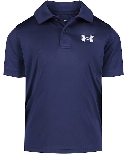 Boys' Under Armour Matchplay Solid Polo 5 Navy