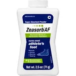 Zeasorb-Af, Zeasorb AF Antifungal Treatment Super Absorbent Powder, 2.5 Oz