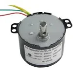 CHANCS 50KTYZ AC 110V 5/6RPM Synchronous Motor CE Pass Gear Box Motor