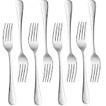 Lvelia Food-Grade Stainless Steel Dinner Salad Forks Set of 12