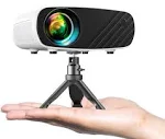 Mini Projector for iPhone, 2024 Upgraded 1080P HD Projector, 8000L Portable P...