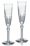 Baccarat Set of 2 Harcourt Eve Champagne Flutes | Harrods LV 