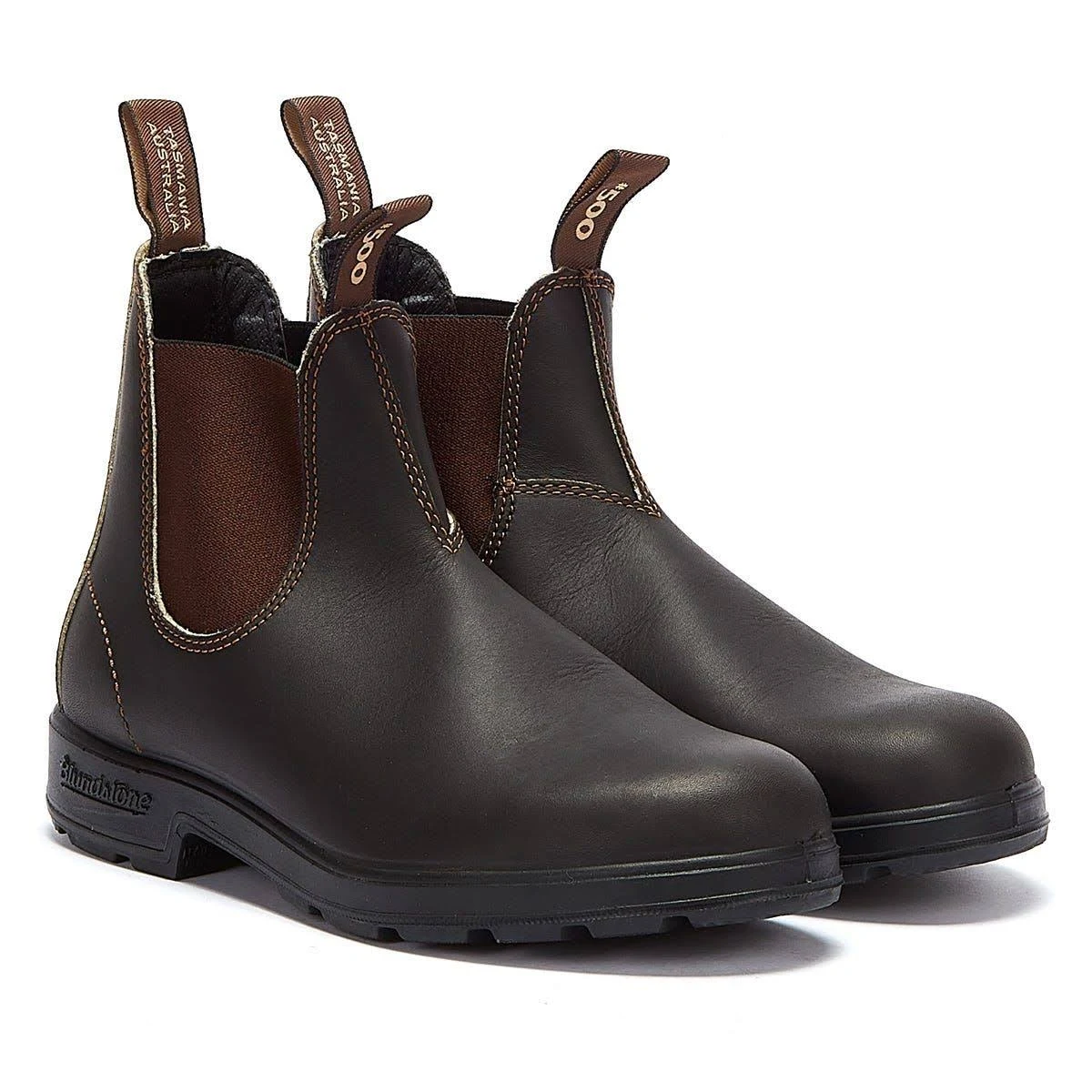 Blundstone 500 Stout Brown Chelsea Boots