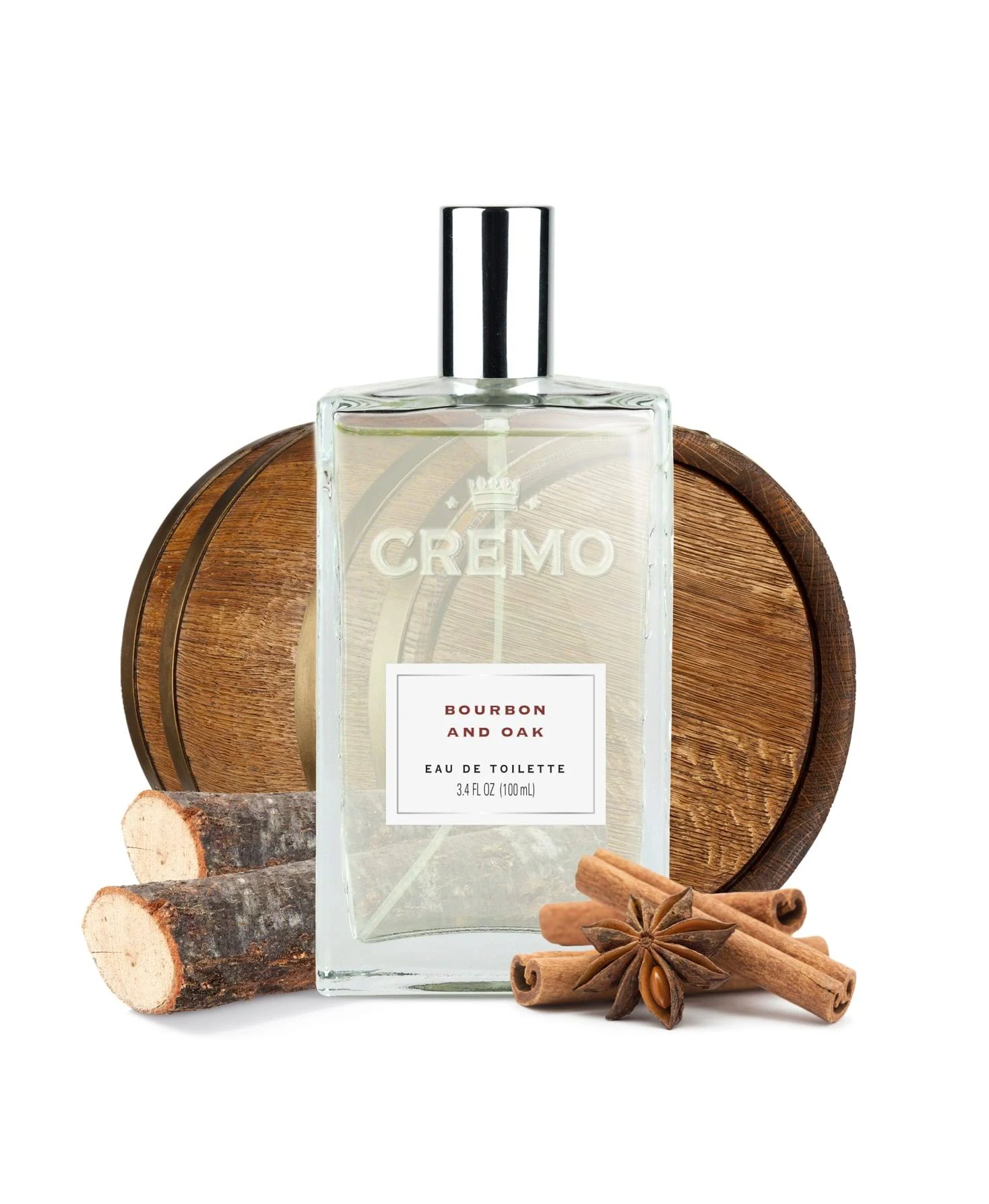 Cremo Spray Cologne Bourbon and Oak