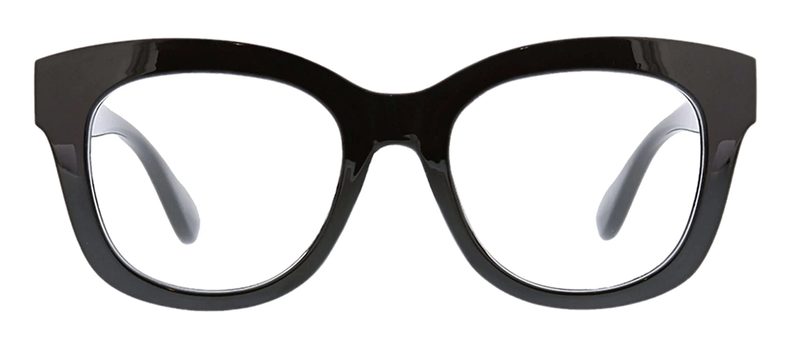 Peepers Center Stage Blue Light Reading Glasses Black / +2.00