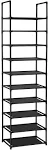 Fiducial Home 10 Tiers Shoe Rack 20-25 Pairs Sturdy Shoe Shelf