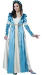 California Costumes Women's Juliet - Adult Costume Adult Costume, Blue/Cream, Extra Small