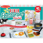 Melissa &amp; Doug Star Diner Restaurant Play Set, 41 Pieces