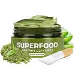 Face Mask by Plantifique 100% Vegan Avocado &amp; Superfoods 