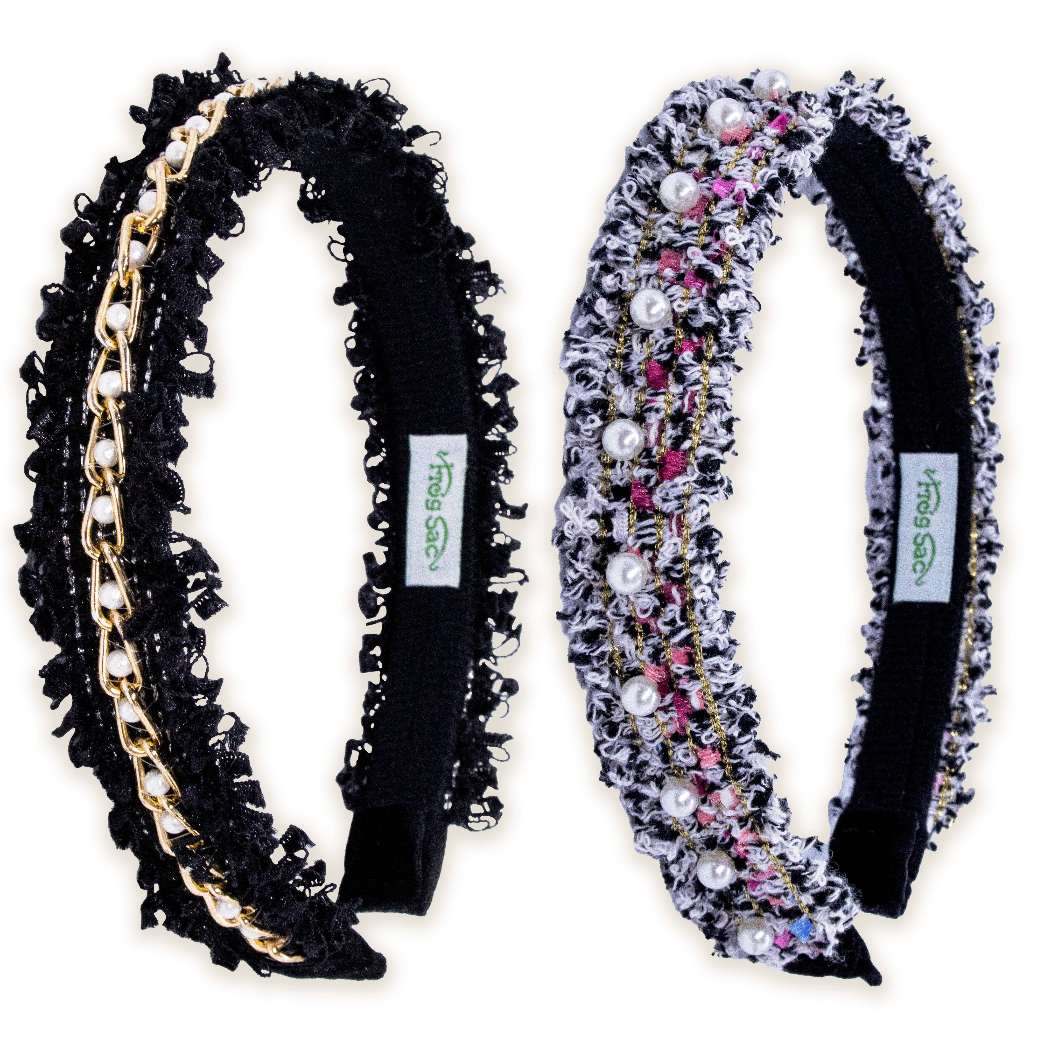 Frog Sac - Confetti Pearl Headbands