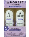 The Honest Company Bubble Bath, Truly Calming Lavender, 17.0 fl oz, 2-Pack