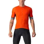 Castelli Entrata VI Jersey : Fiery Red M