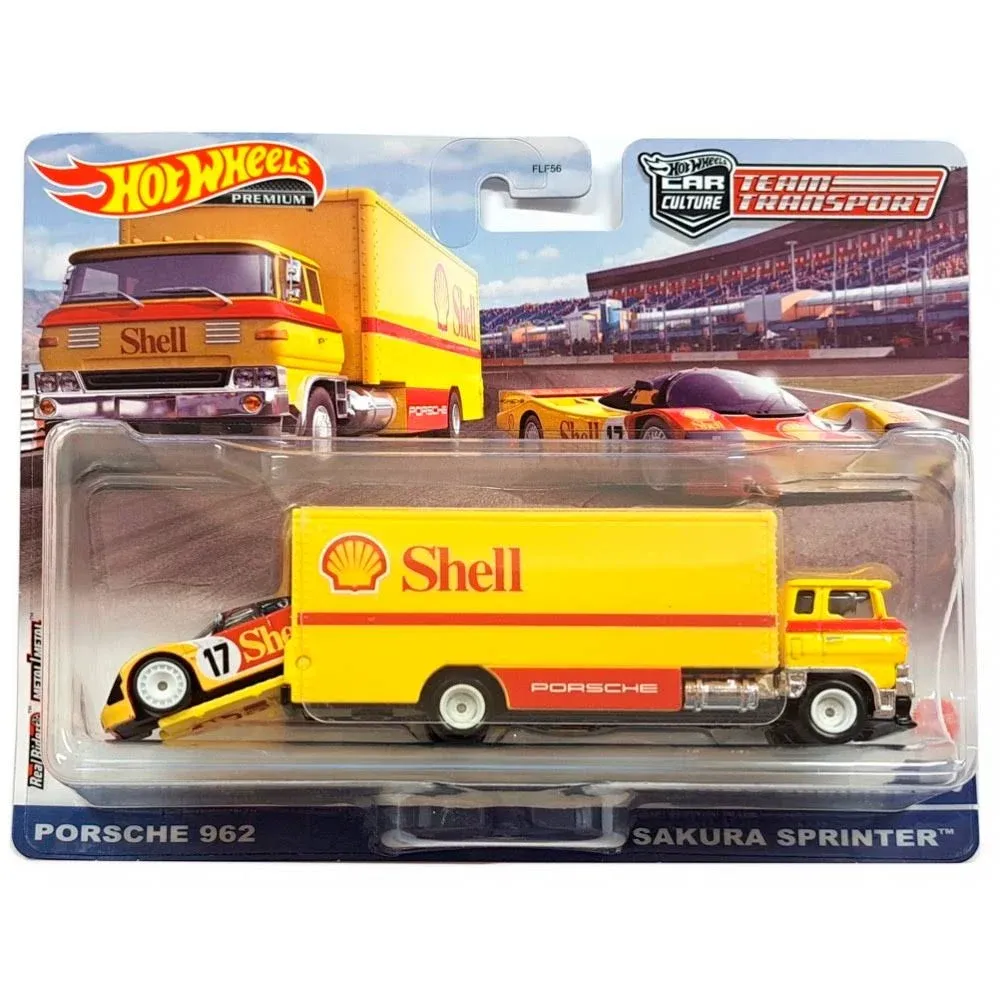 Hot Wheels Porsche 962 Sakura Sprinter, Team Transport