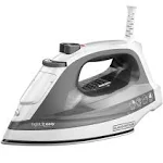 Black Decker Light Easy Compact Steam Iron