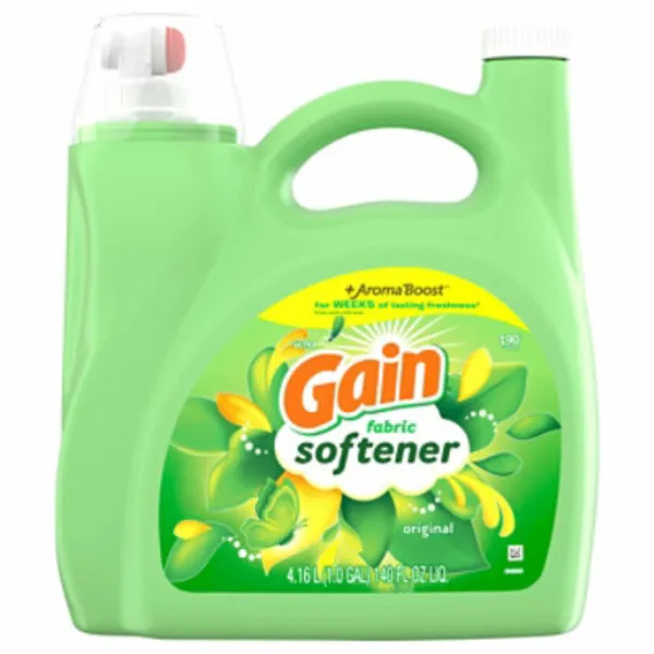 Gain Fabric Softener, Original Scent, 140 fl oz, 190 Loads, HE Compatible