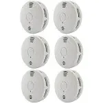 Kidde Smoke & Carbon Monoxide Detector Combo, 10-Year, Replacement Alert. 6 Pack