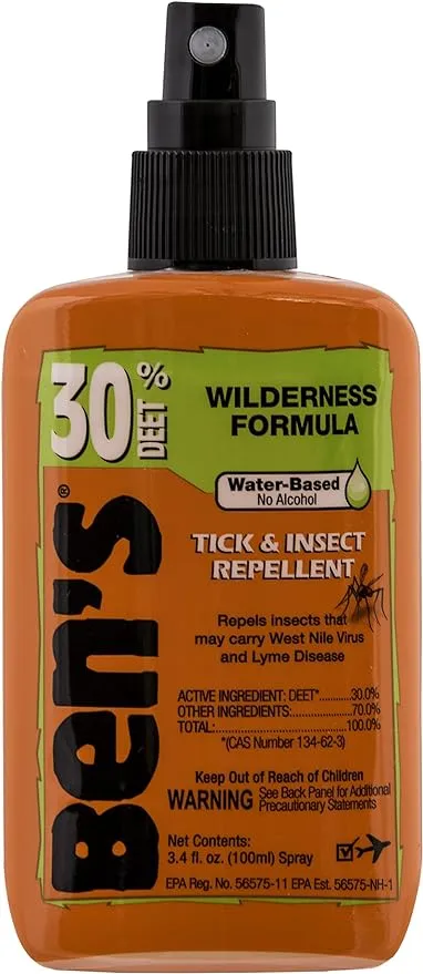 Ben's 30 Tick & Insect Repellent 1.25oz Pump