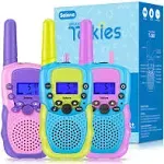 Kids Walkie Talkies Toys - Pack of 3