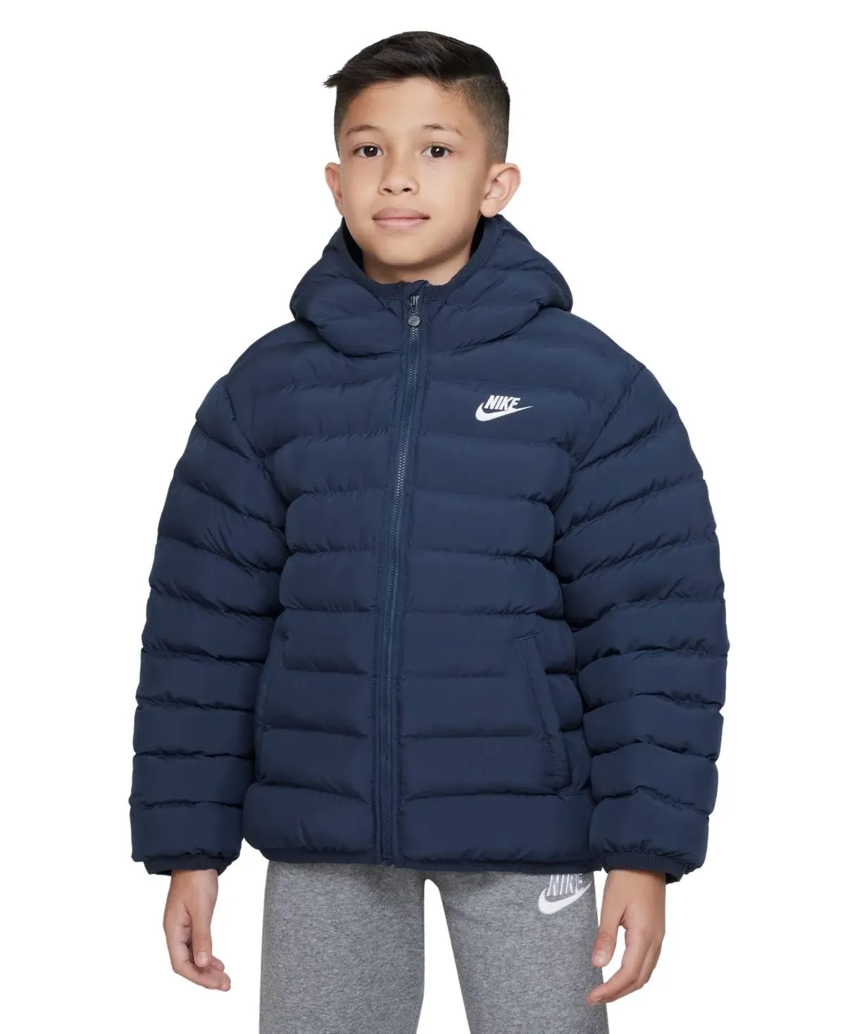 Nike Kids' Sportswear Lightweight Synthetic Fill Hooded Jacket