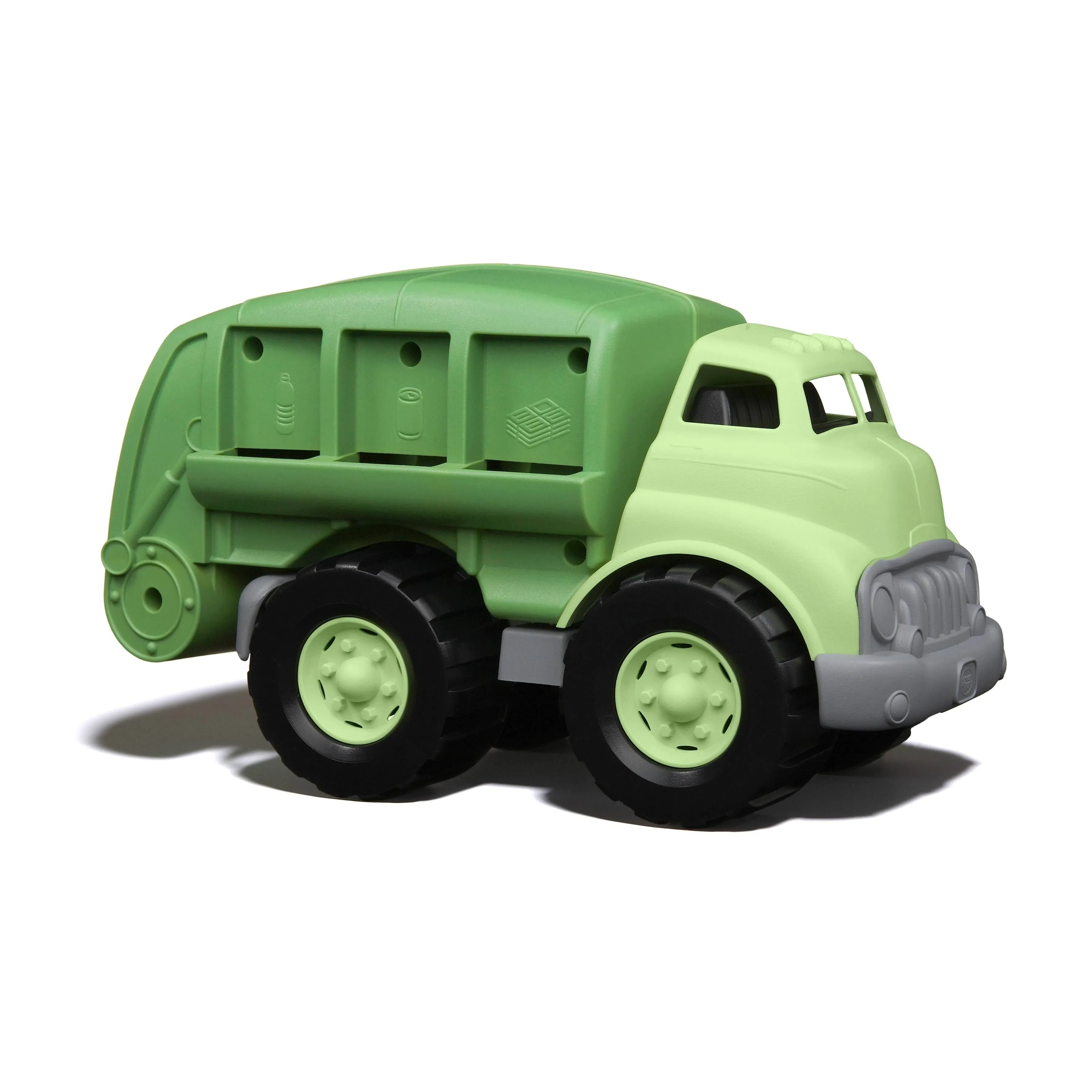 Green Toys Recycling Truck.  - BPA Free, Phthalates Free Garbage.   Made In USA