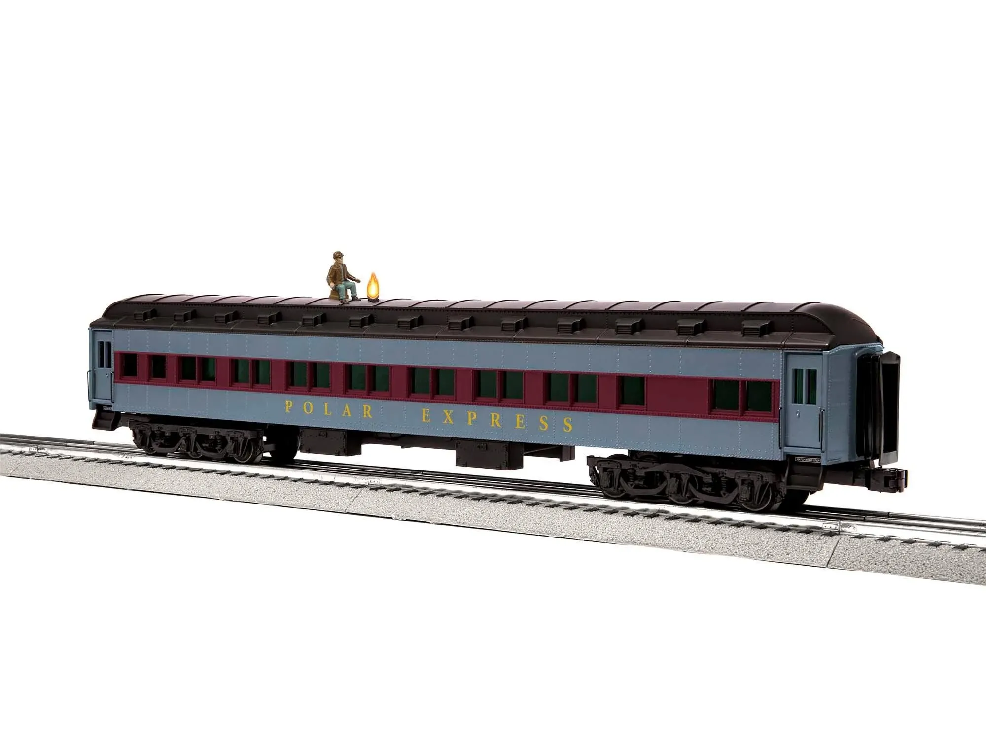 Lionel 2027470 - O Passenger, The Polar Express Hobo, Black Roof