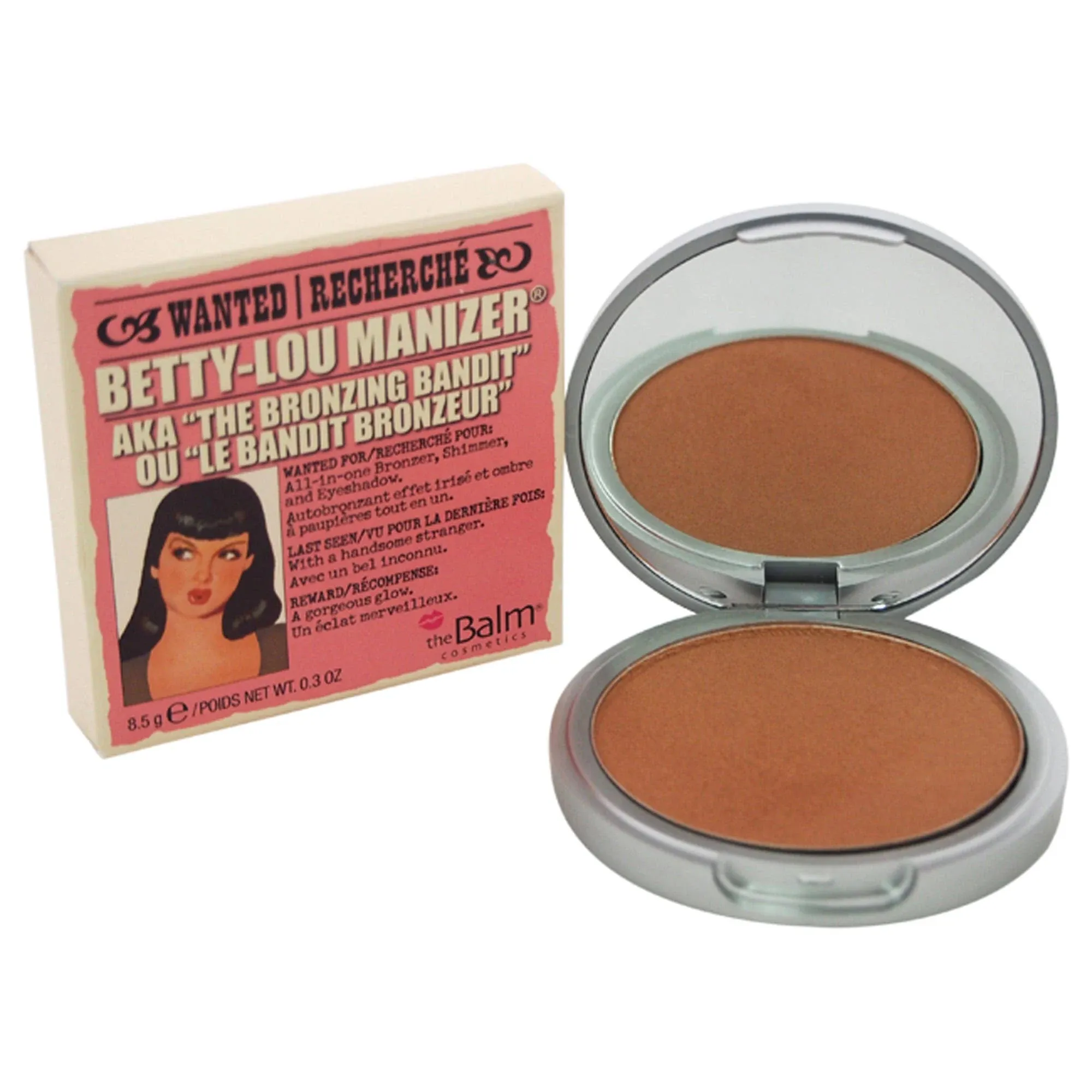 The Balm Betty-Loumanizer All-In-One Bronzer, Shimmer, and Eyeshadow Makeup 0.3 Ounce