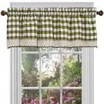 Achim Buffalo Check Window Curtain Valance