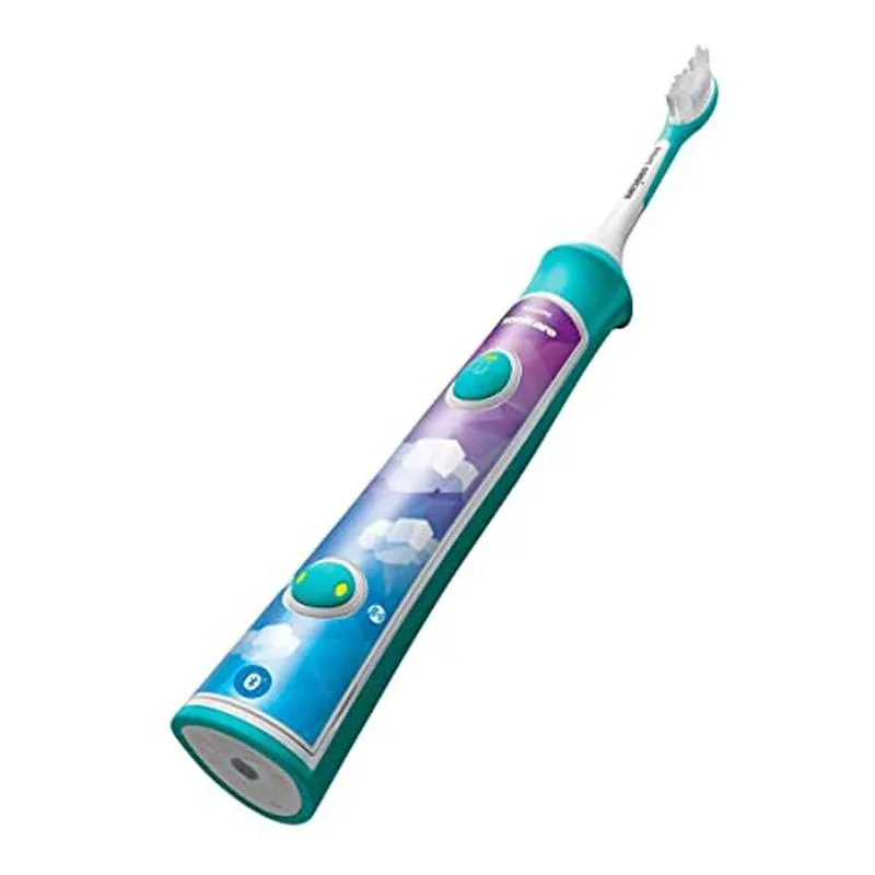 Philips - Sonicare Kids - Rechargeable Toothbrush with Built-In Bluetooth 2 Pack