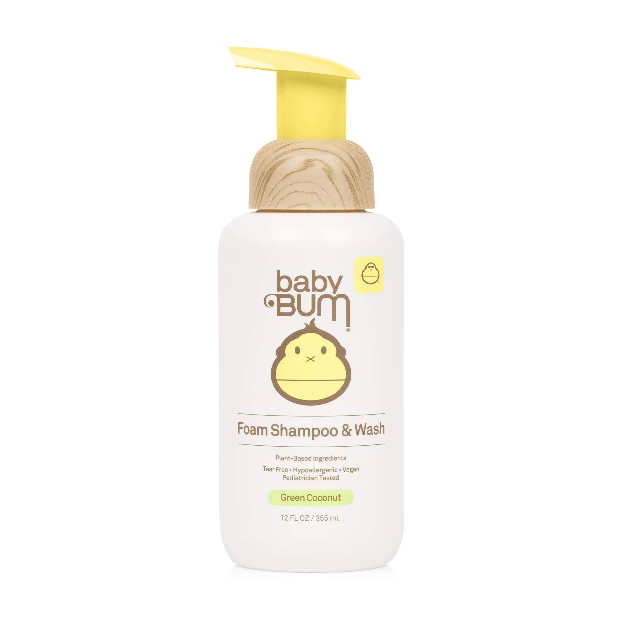 Baby Bum Shampoo & Wash, Natural Fragrance - 12 fl oz