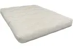 Gold Bond 4" All Cotton Twin Natural Futon Mattress Natural Cotton