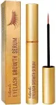 Viebeauti Premium Eyelash Growth Serum and Eyebrow Enhancement Formula Boosts Natural Lash Growth for Thicker Fuller Lashes and Eyebrows (3ml) Gold