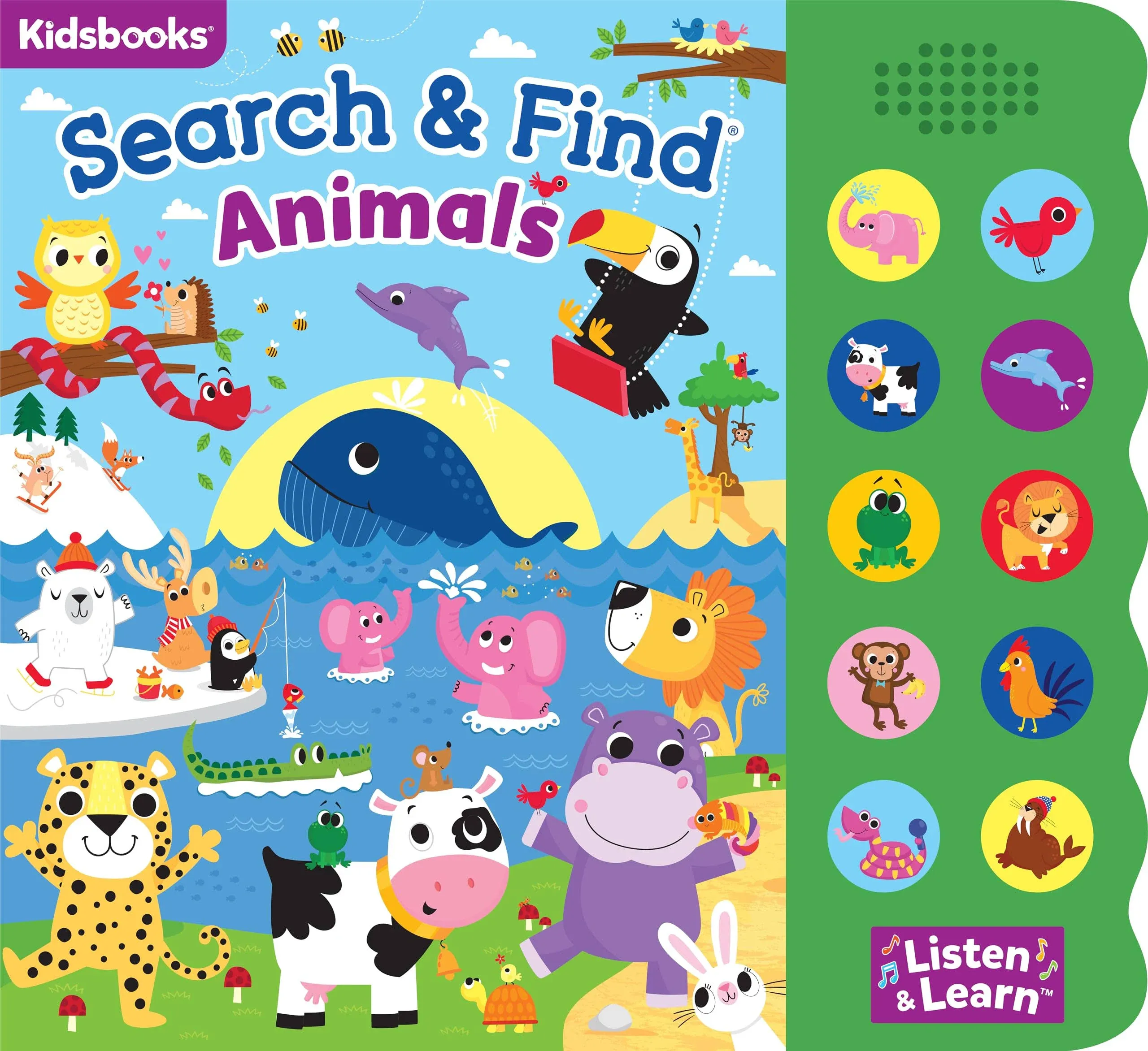 Search &amp; Find: Animals (Board Book)