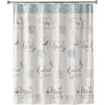 Saturday Knight Ltd New Hope Fabric Bath Shower Curtain - 70x72&#034; Inspirational