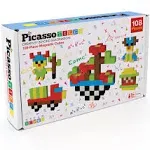 PicassoTiles Magnetic Cubes 108 Pieces