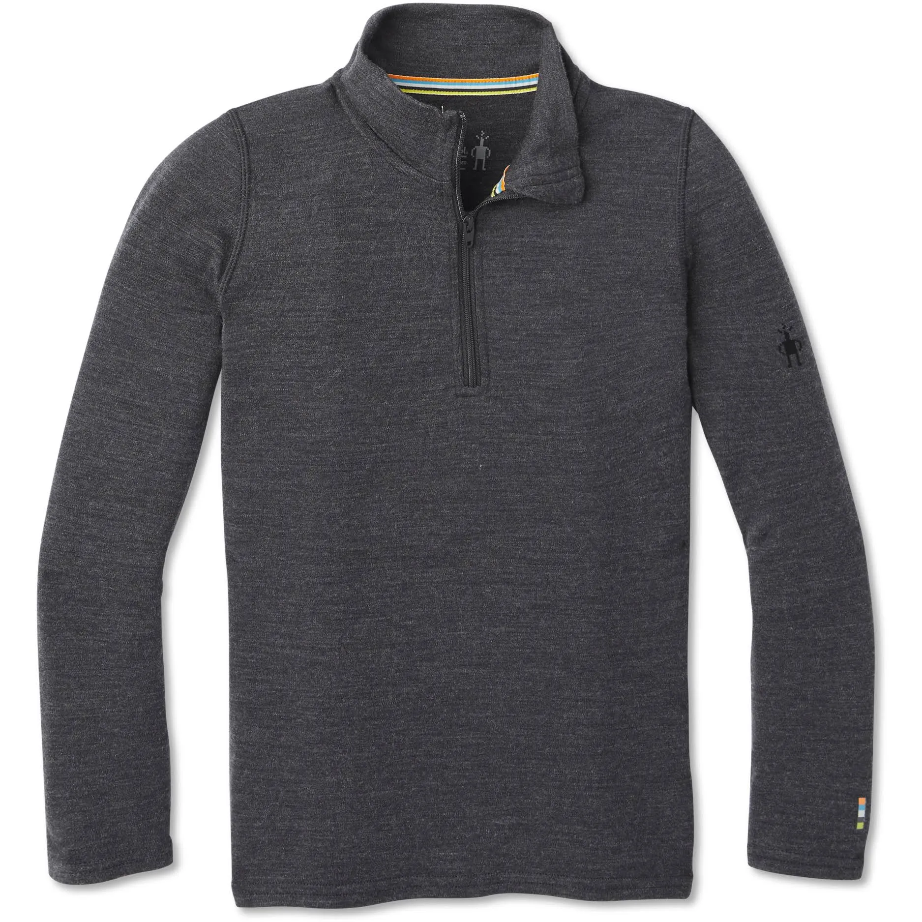 Smartwool Kids Classic Thermal Merino Base Layer Zip T - GoBros.com