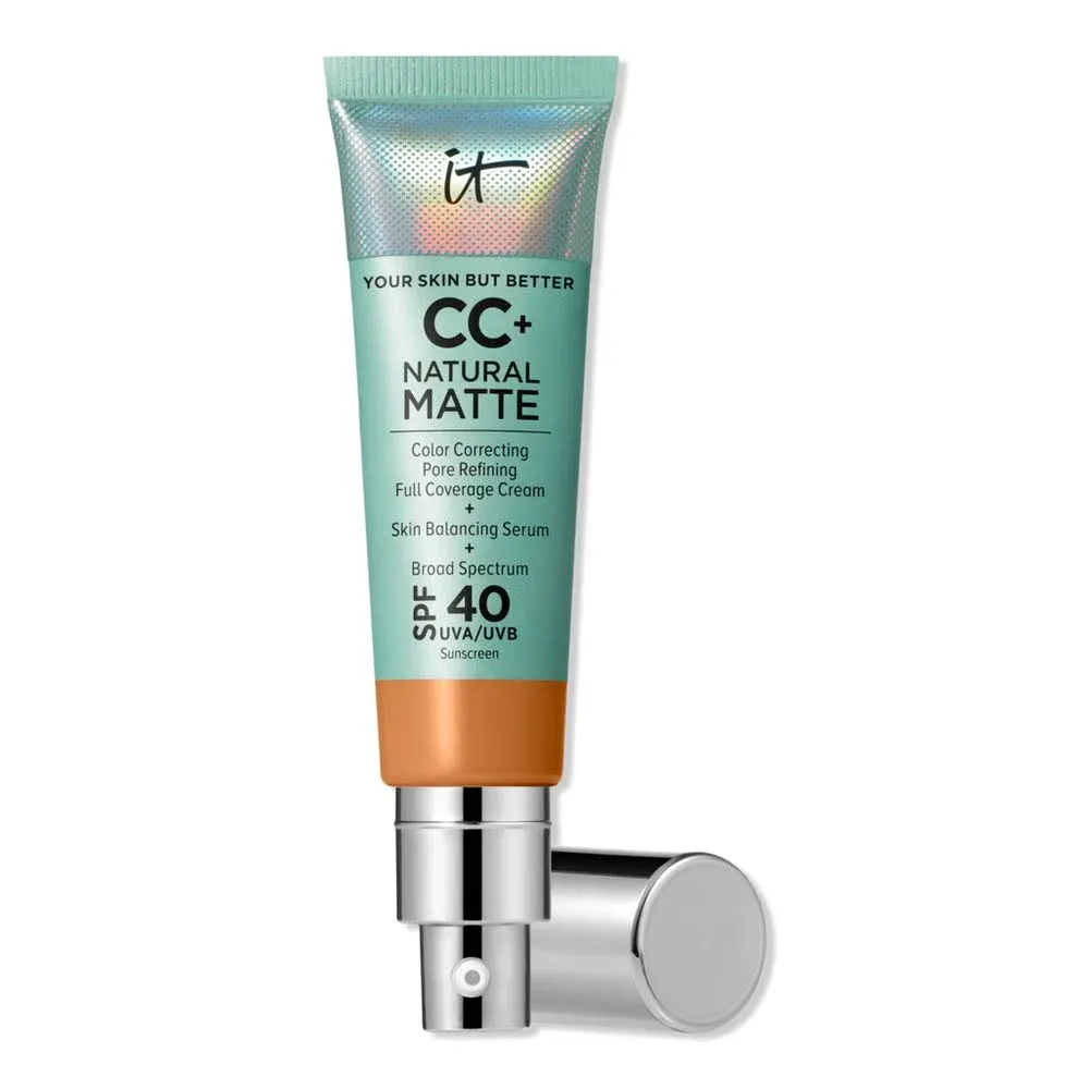 It Cosmetics Cc+ Cream Natural Matte Foundation with SPF 40 - Rich