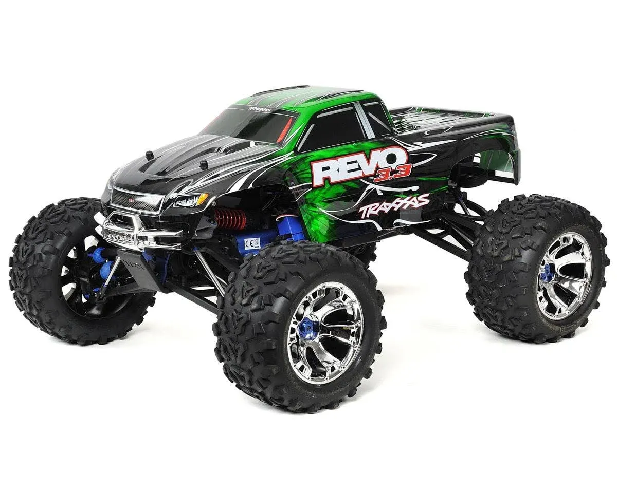 Traxxas 1/10 Revo 3.3 4WD Nitro Monster Truck - Green