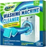 Washing Machine Cleaner Descaler Tablets - 24 Tablets, 1 Year Supply