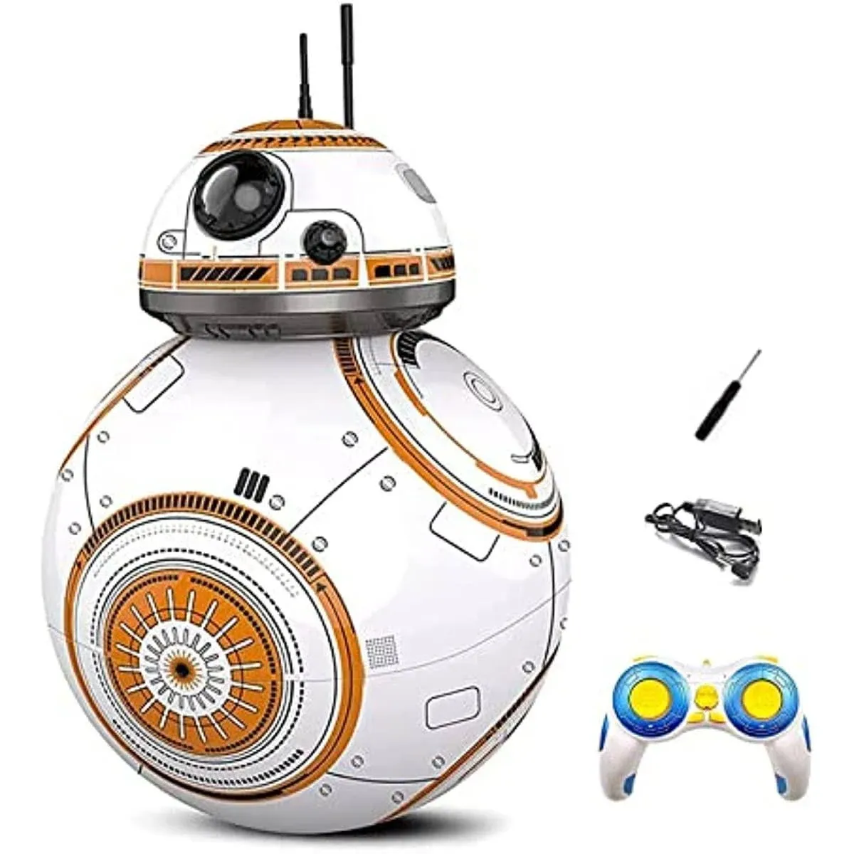 BB-8 Ball RC Robot BB8 Action Figure BB 8 Droid Robot 2.4G Remote Control Intelligent Robot BB8 Model Kid Toy Gift 2024 - £ 114