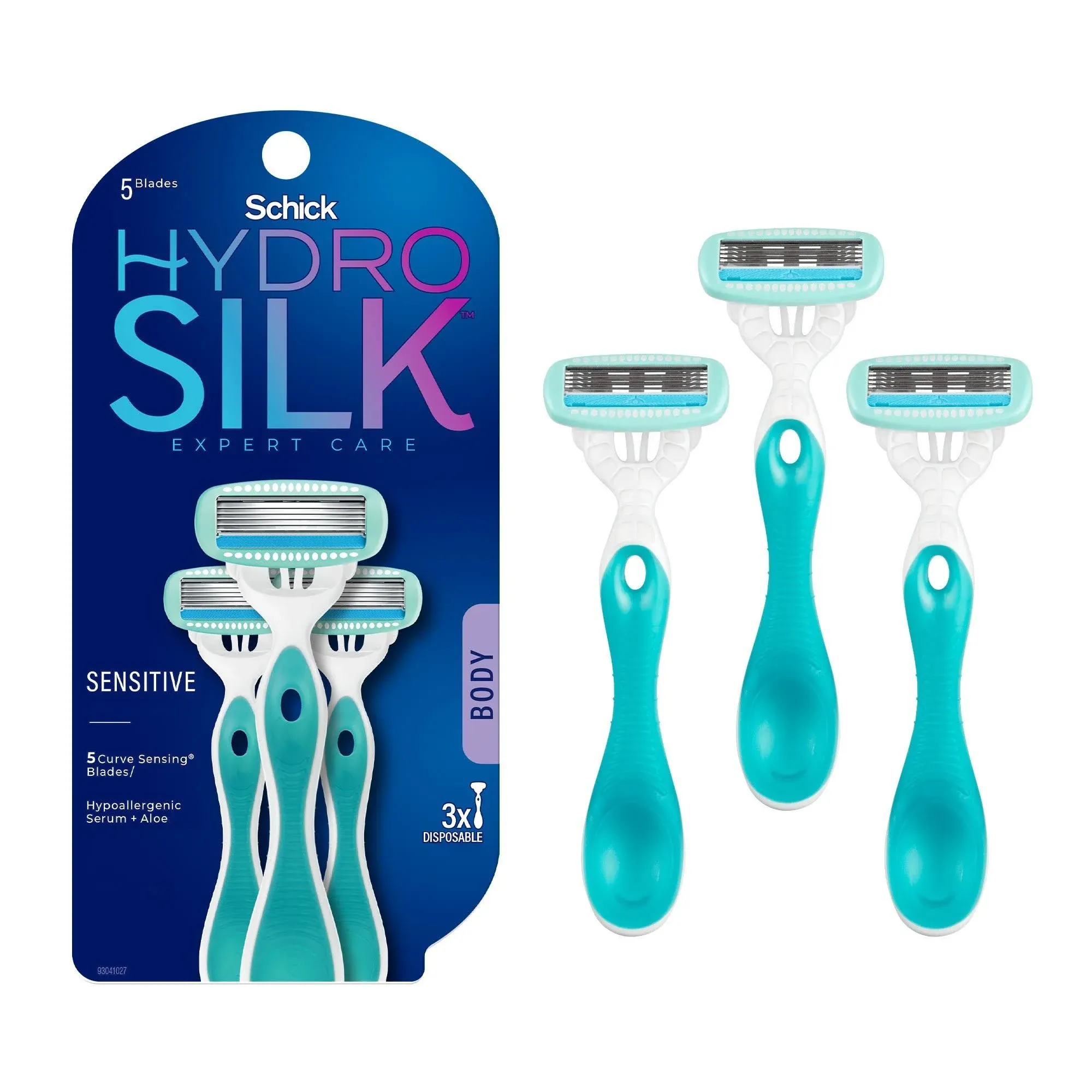 Schick Hydro Silk Women's Disposable Razor - 3 Count