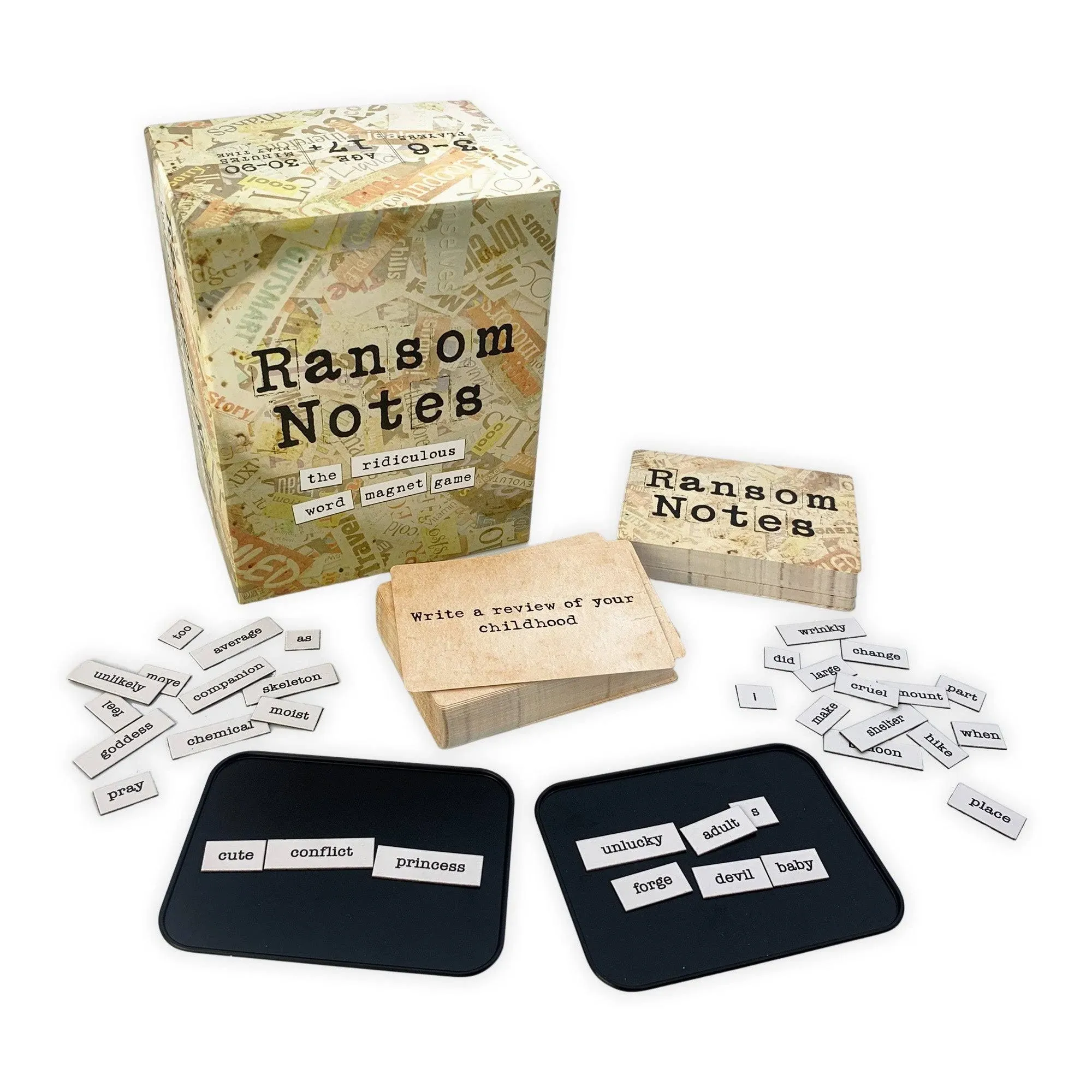 Ransom Notes The Ridiculous Word Magnet Game