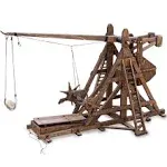 The Mini Counterweight Trebuchet Europe Medieval Siege Equipment Chariot Cata...