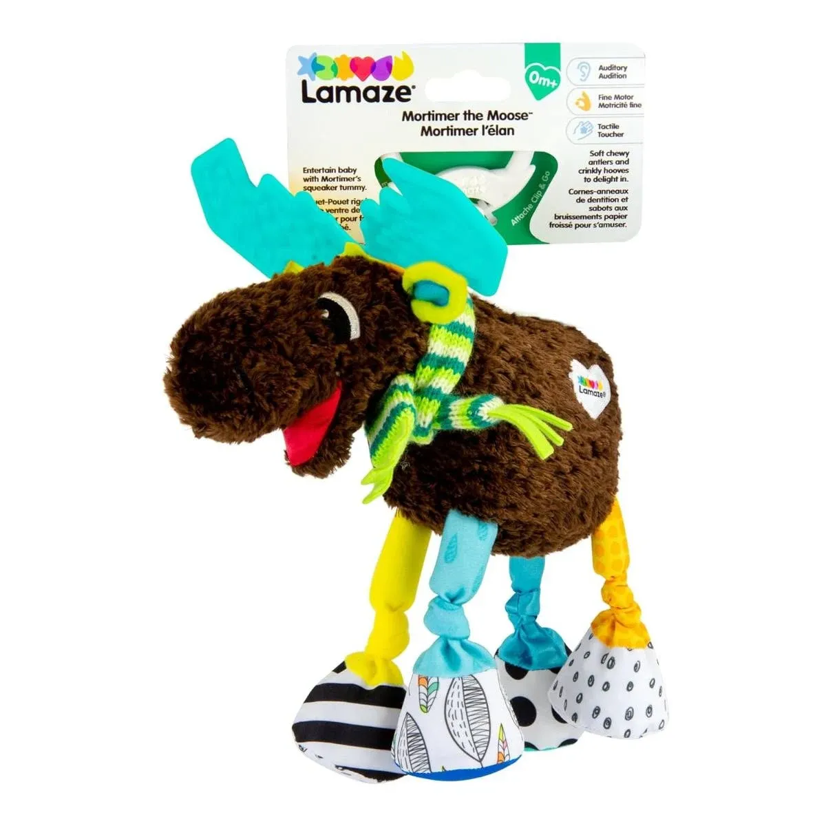 Mortimer the Moose Infant Toy