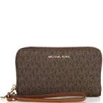 Michael Kors Brown Wristlet